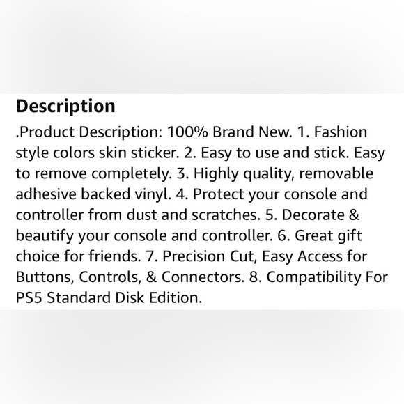 New StarWars Ps5 Stickers Set . - Picture 8 of 9